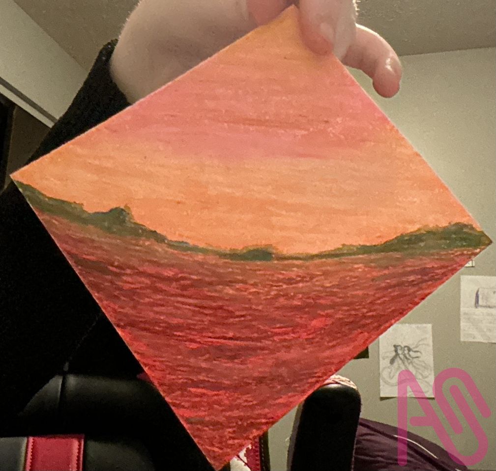 Mini concept landscapes Illust of LKMr.Raz drawing scenery oilpastel