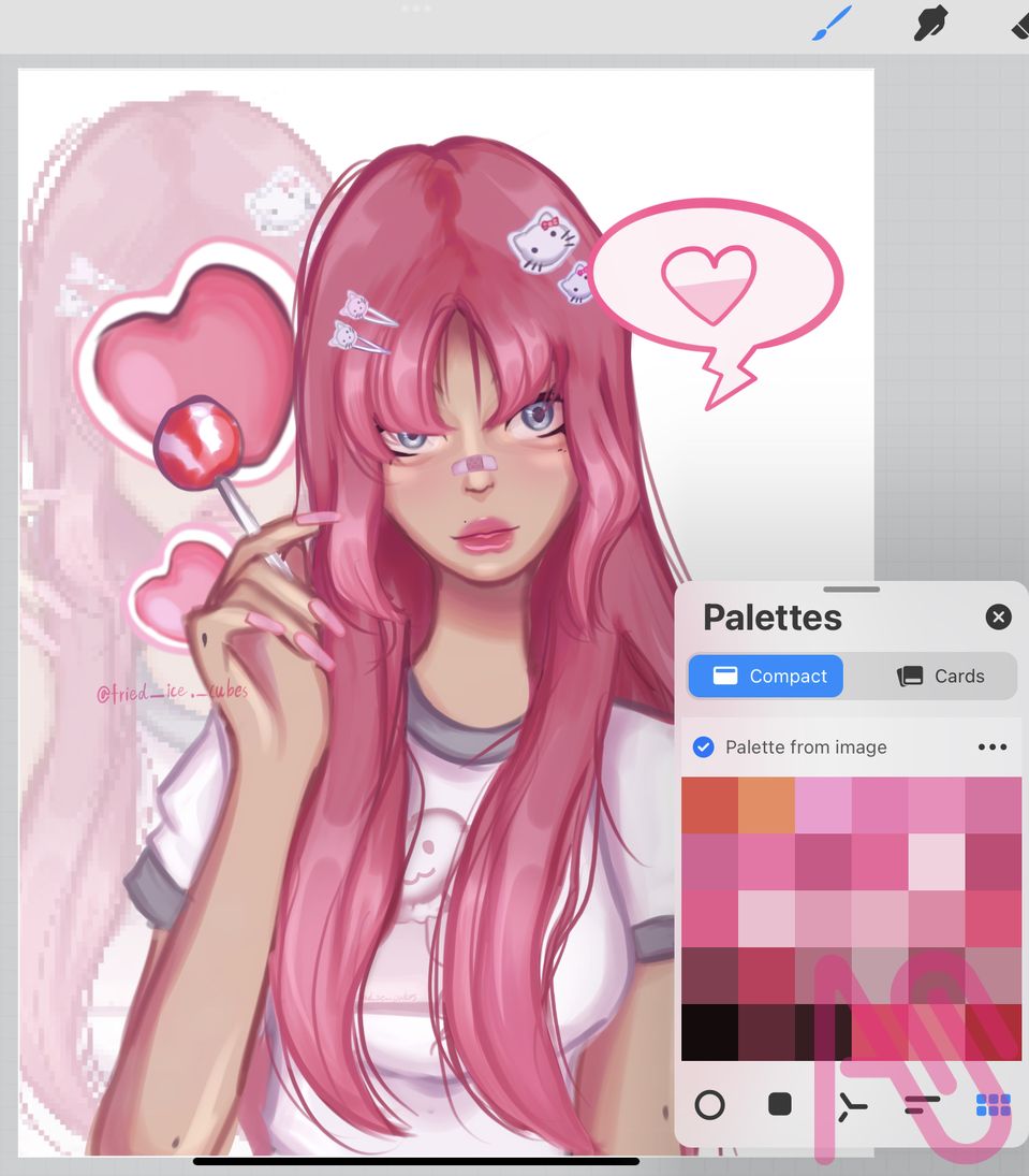 More old art Illust of Lim3soda76___ illustration oc aesthetic