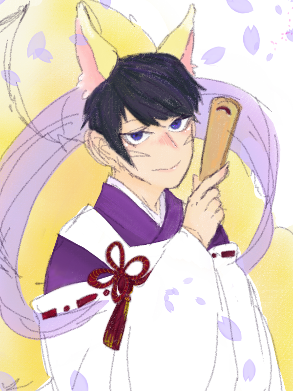 이치마츠 요괴버전 타오름달 イラスト Art Street アートストリート