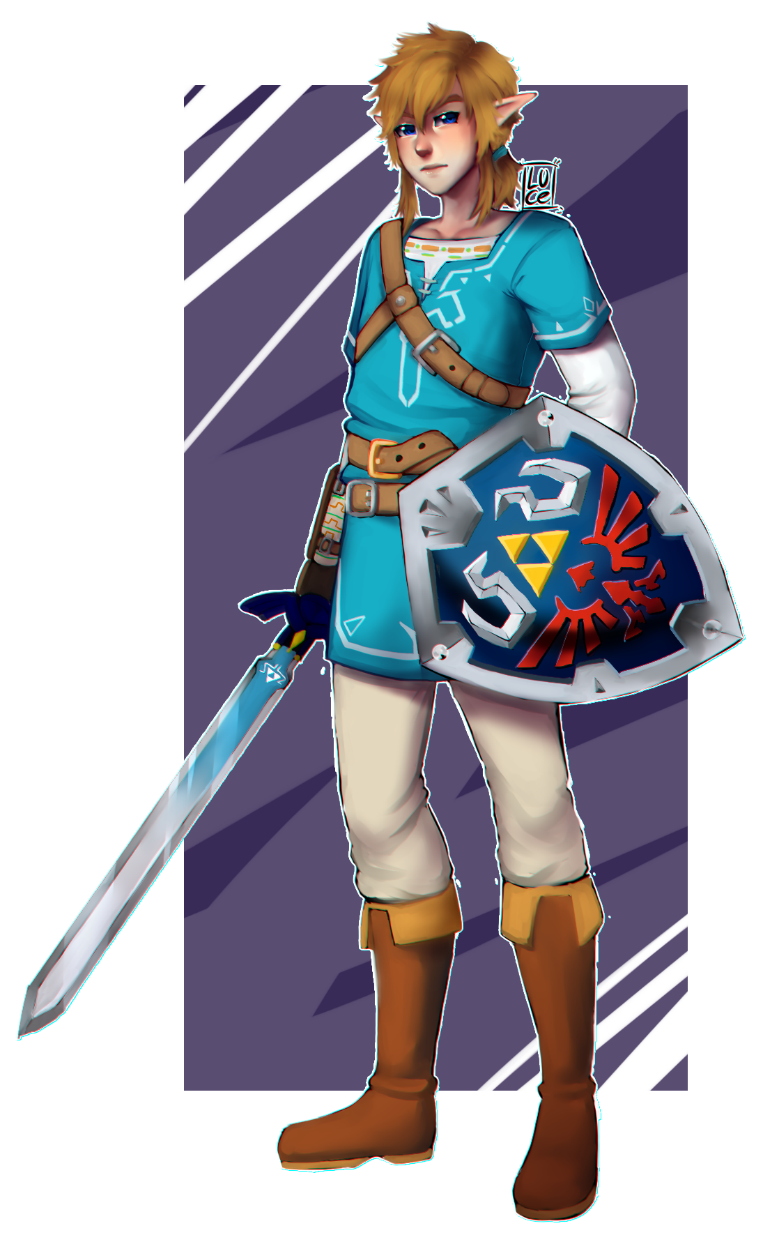 Link botw luce Illustrations ART street