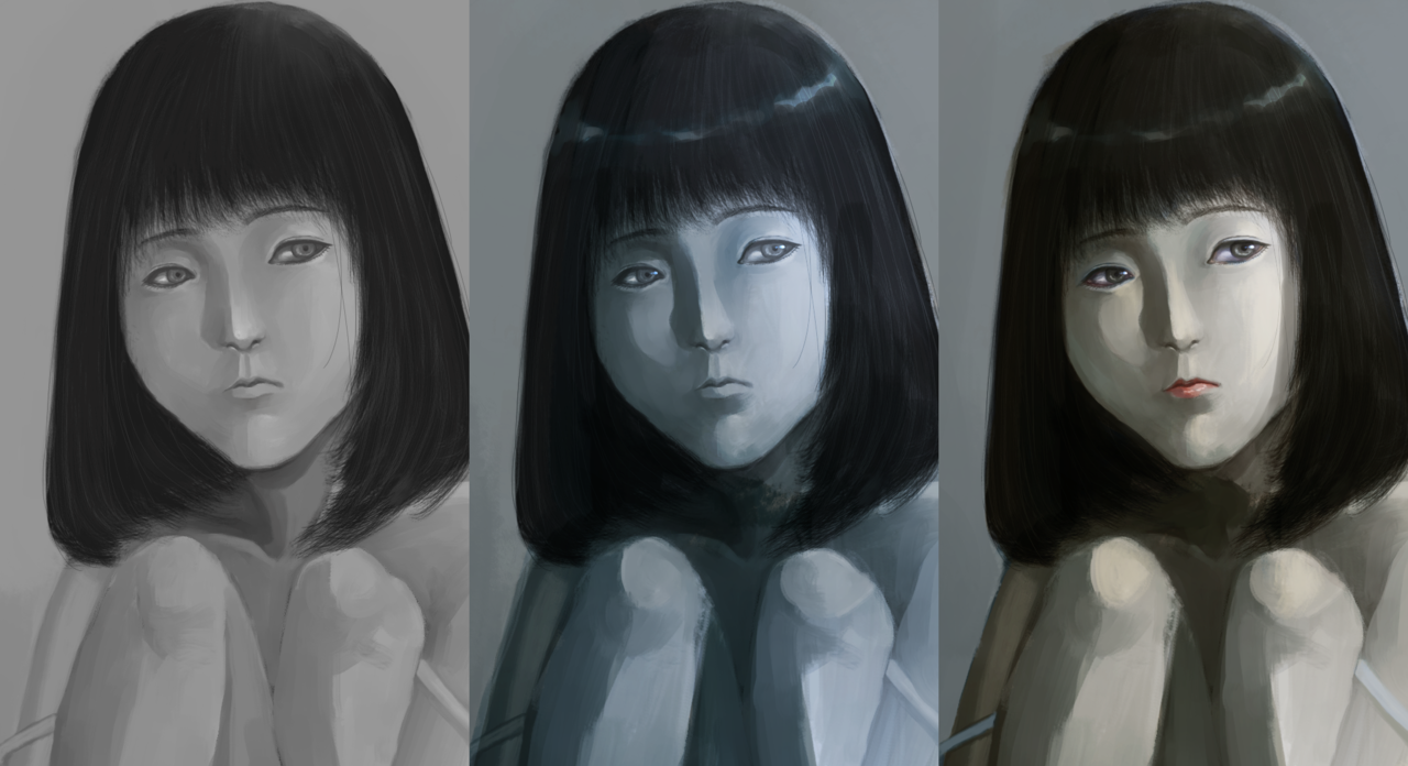 最速 グリザイユ画法 初心者