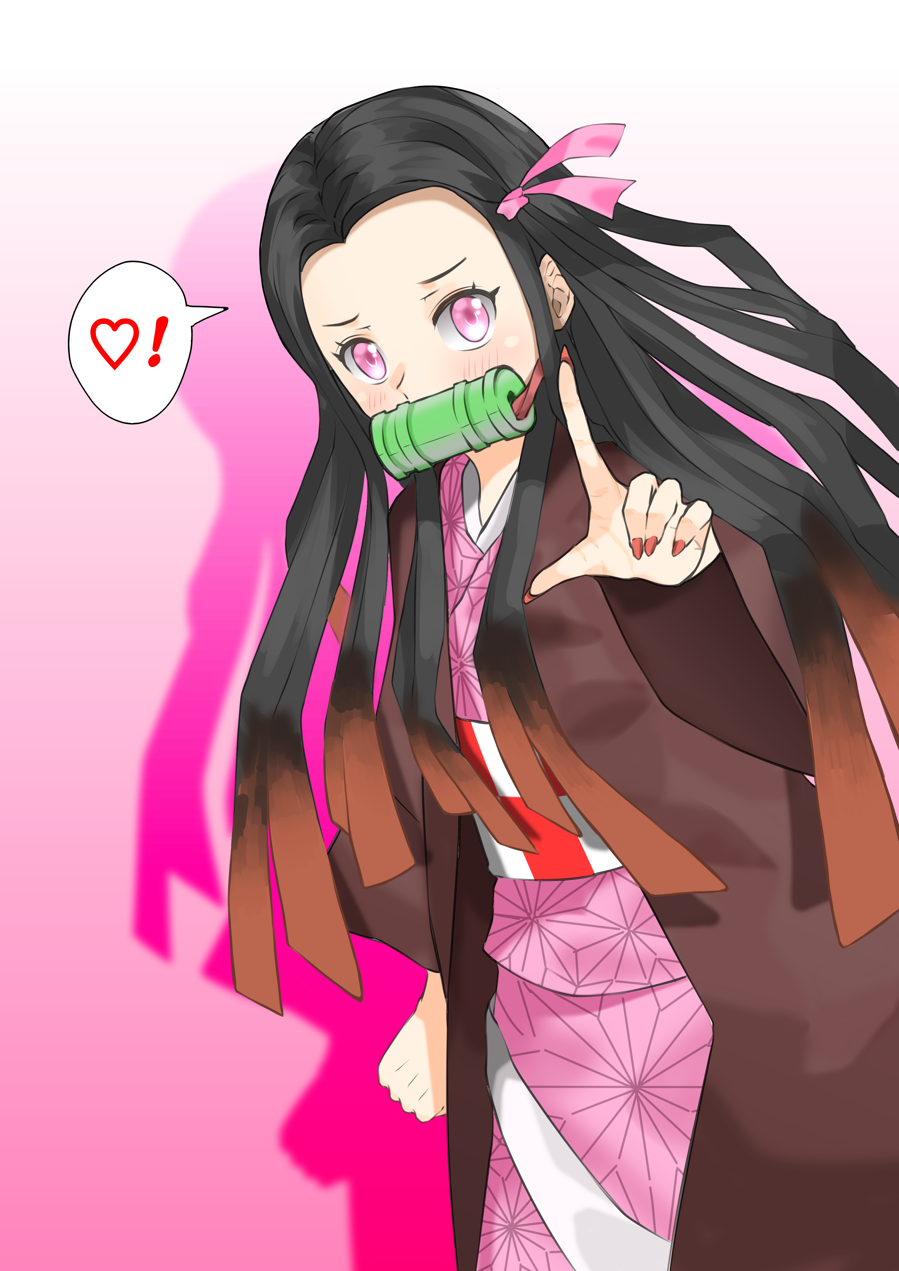 Nezuko Ahoge Kun イラスト Art Street アートストリート