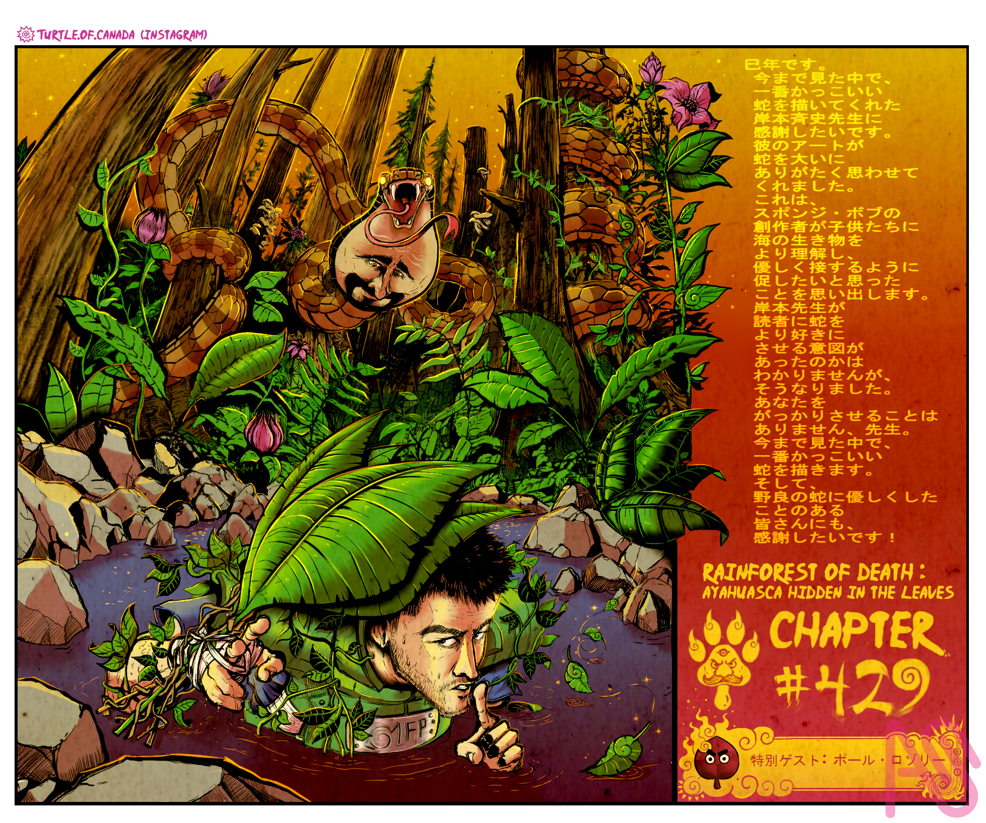 死の森：葉に隠された [岸本斉史様へ] CanadianTurtle - Illustrations