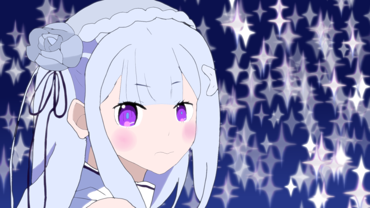 エミリア イラスト Yu イラスト Art Street アートストリート