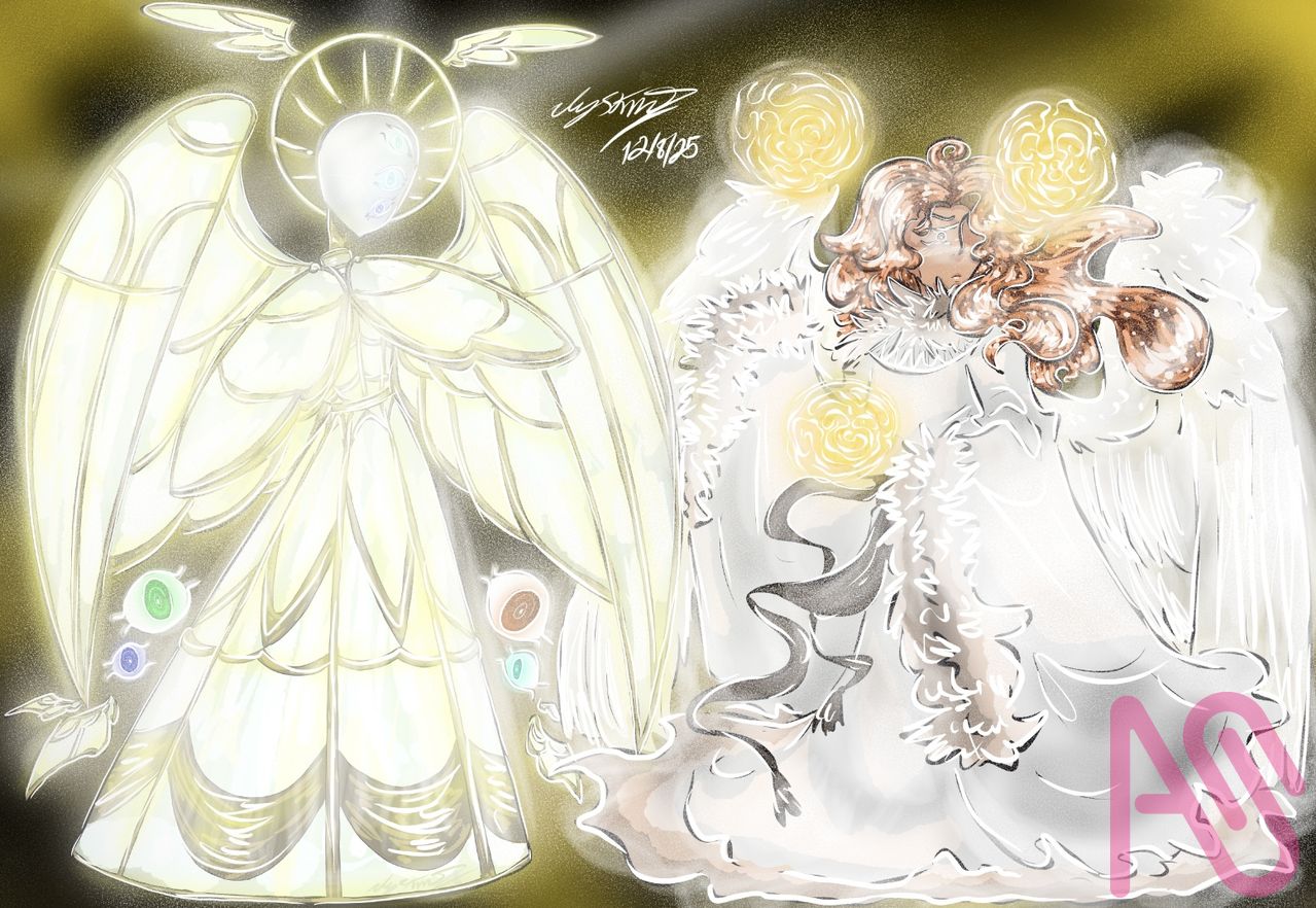 Some Angels Illust of LKMr.Raz angel drawing character digital Angels Noah idkwhatelsestotag