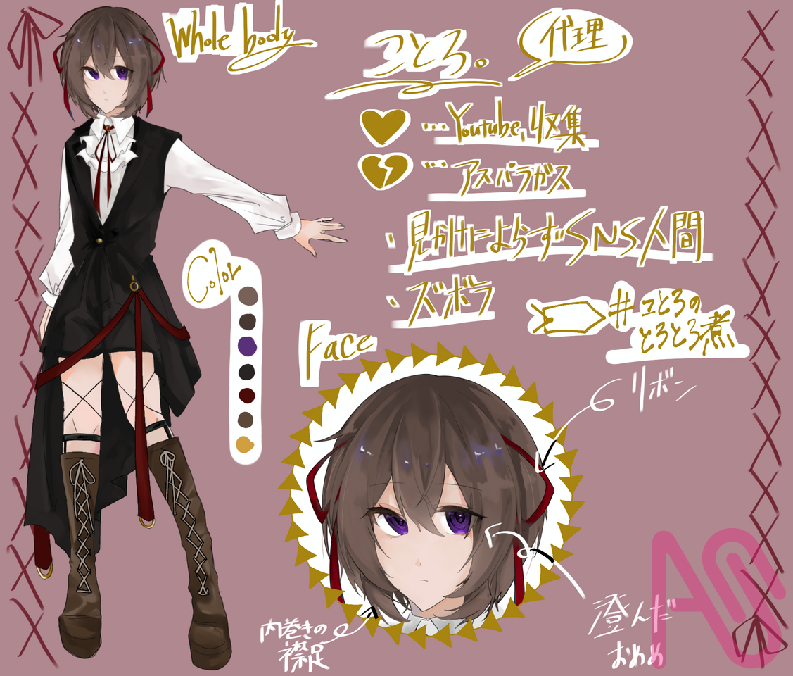 代理資料 Illust of ことろ。 impasto 立ち絵 digital 代理 ことろあーと ことろのとろとろ煮