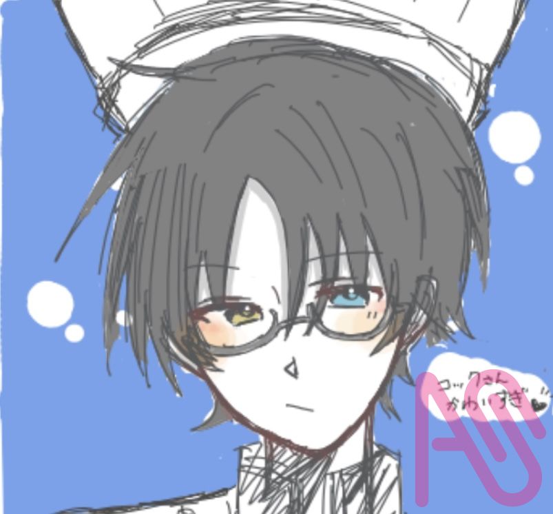 Illust of 🍊 illustration doodle boy GetToKnowArtists 絵チャ 絵柄が好みって人にフォローされたい