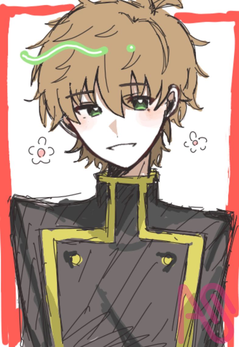 Illust of 🍊 illustration doodle boy GetToKnowArtists 絵チャ 絵柄が好みって人にフォローされたい