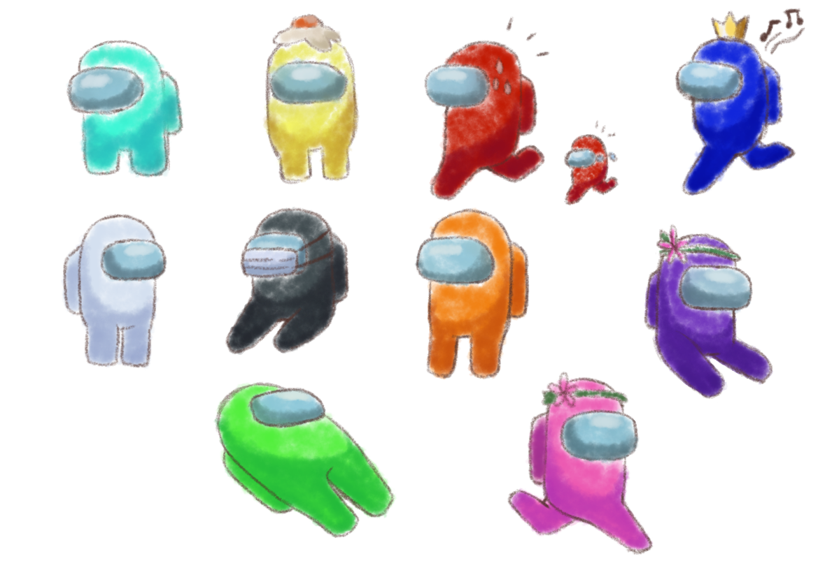 Have Fun Among Us Ajisa0i イラスト Art Street アートストリート