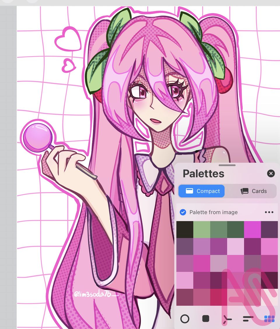 🌸 Illust of Lim3soda76___ fanart hatsunemiku illustration