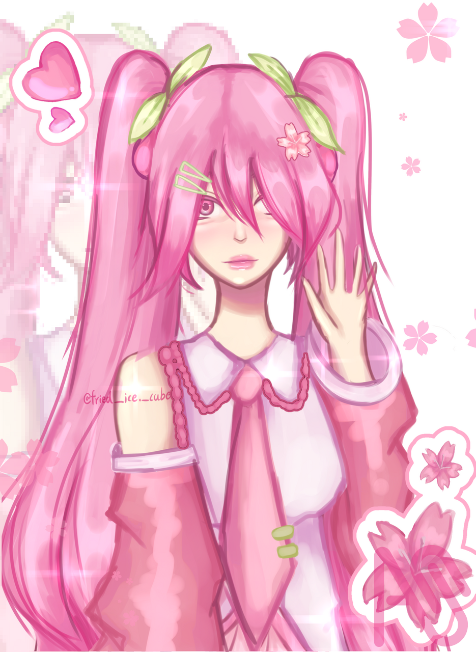 🌸 Illust of Lim3soda76___ fanart hatsunemiku illustration