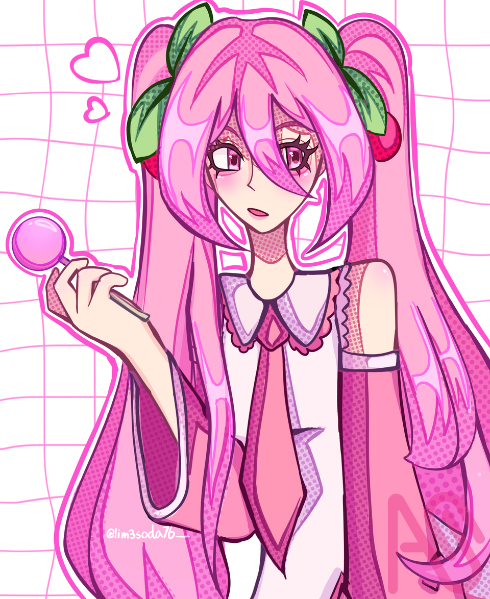 🌸 Illust of Lim3soda76___ fanart hatsunemiku illustration