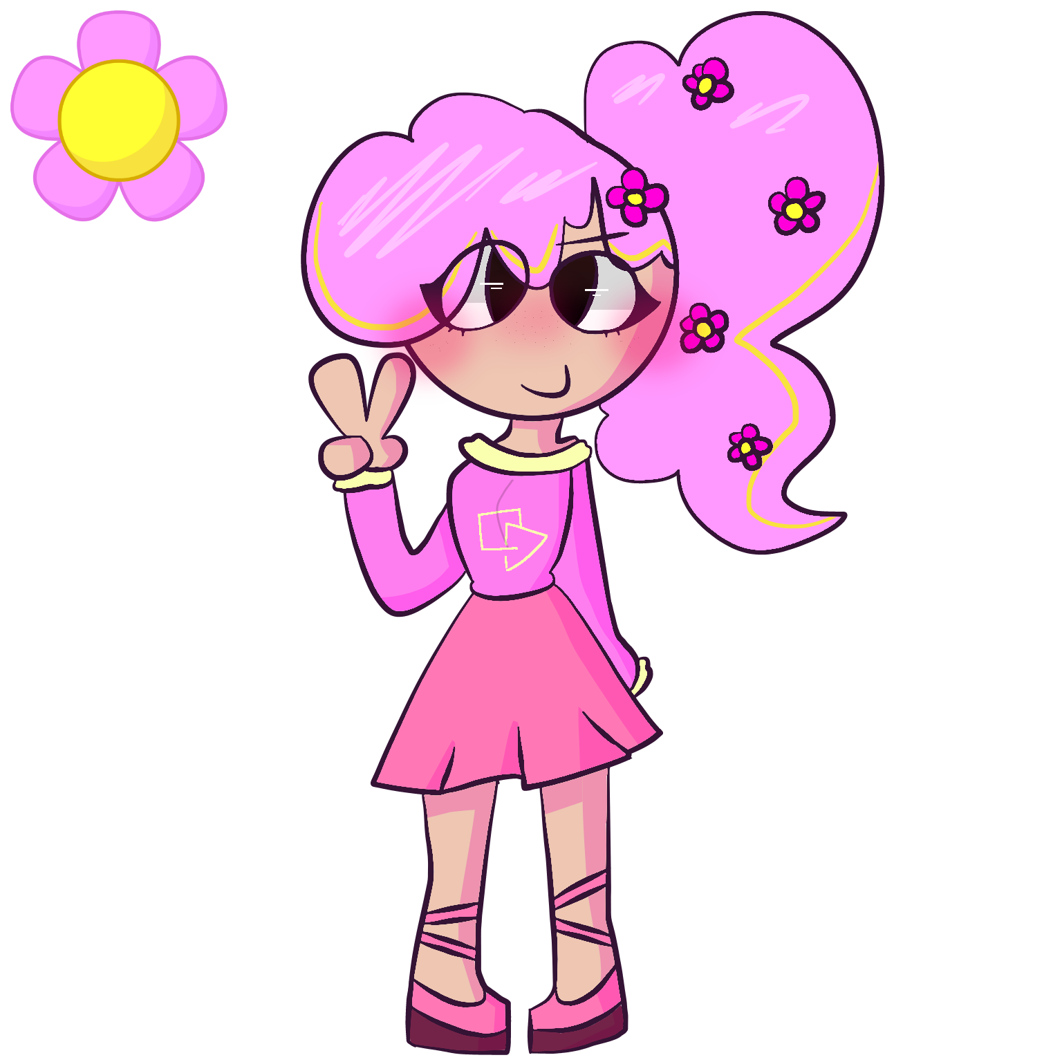 One of my many flower humans ) Noodlesdoodles Illustrations ART street