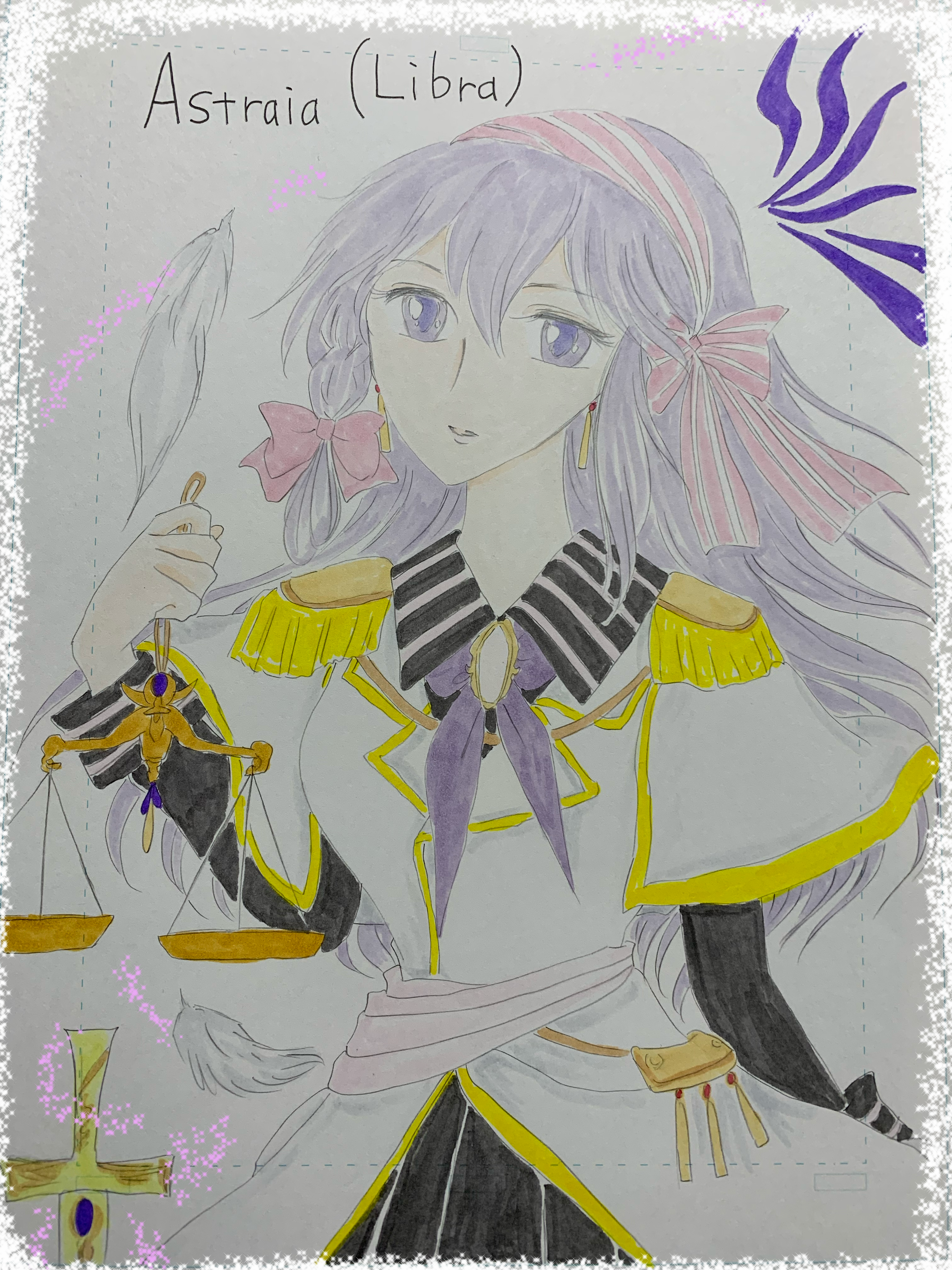 ましゅさん祝誕生日絵 天秤座の神話より Tukuyomi イラスト Art Street アートストリート