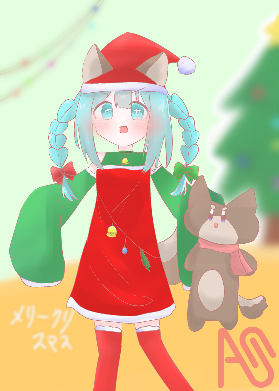 クリスマス！ Illust of むいむぎ✌️😎✌️代選中‼️ girl kawaii 代理 むぎ