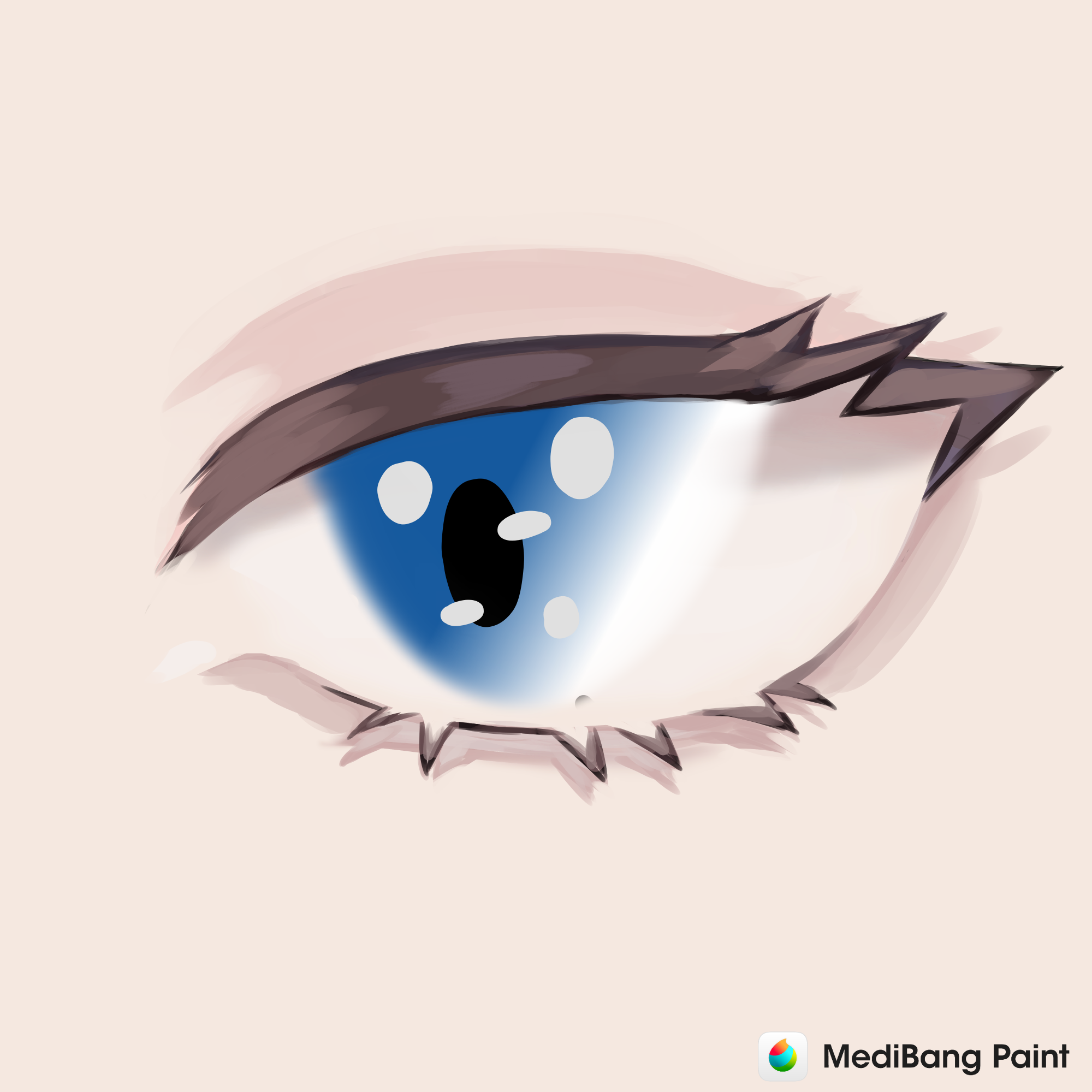 Kawaii eyes UwU Illustrations ART street