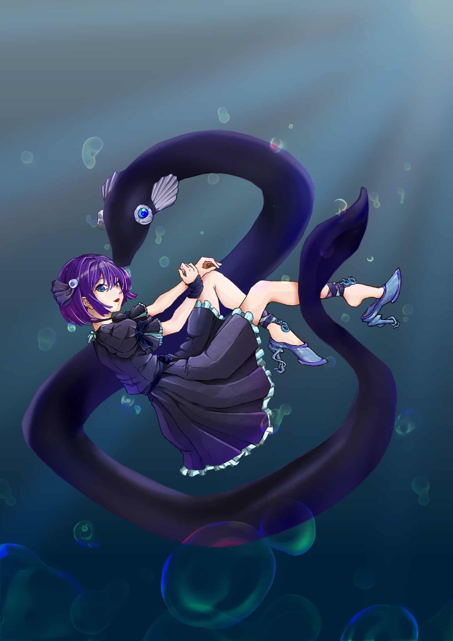 ましまし様のウナギちゃん Esora イラスト Art Street アートストリート