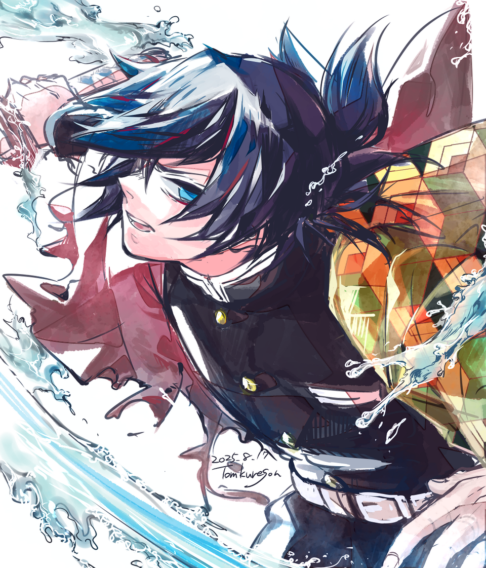 義勇さん Illust of とむくれそん medibangpaint water KimetsunoYaiba TomiokaGiyuu