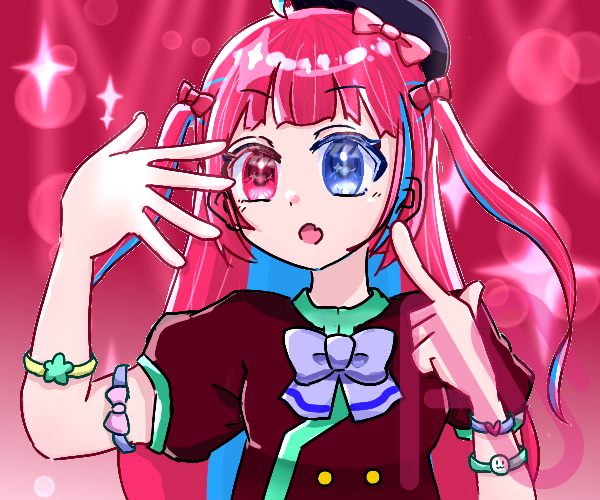 ねあち代選参加！ Illust of 🍫輝餅 ちょこ🎀＠代選~１/３１まで✨ girl illustration メディバンペイント kawaii 女の子かわいい よその子 ねあちのヨーグルト