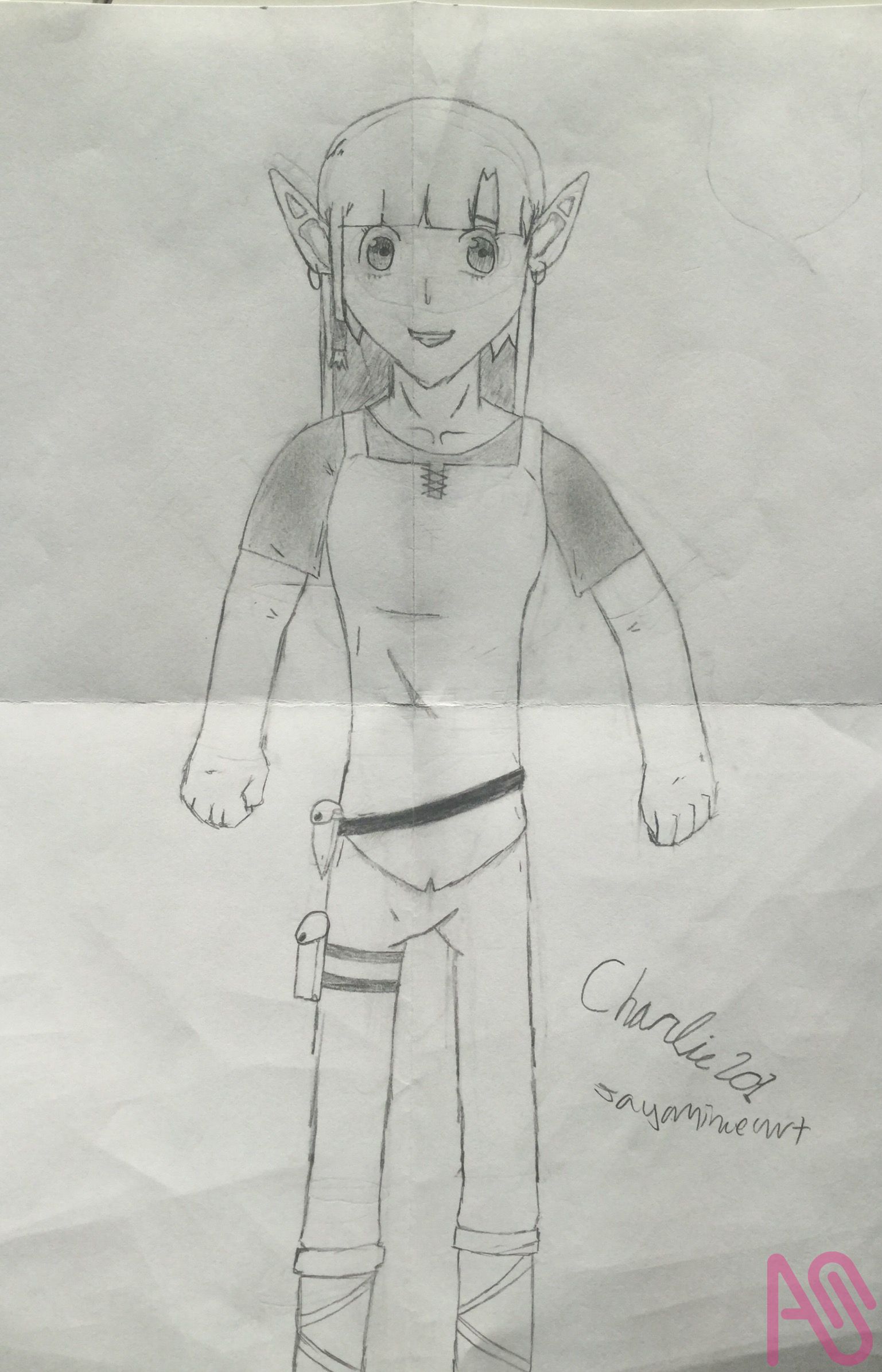 Elf Girl Charlie201 - Illustrations ART street