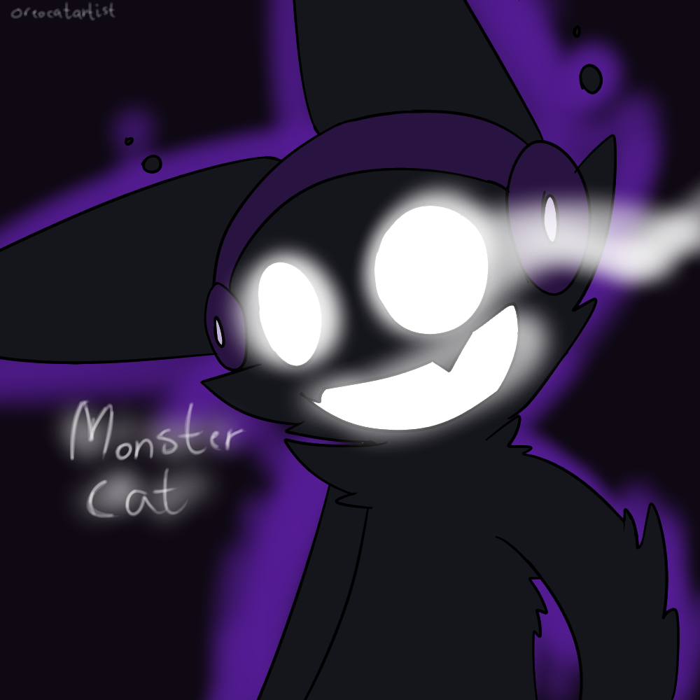 Monster Cat Fanart Nadiacat005 イラスト Art Street アートストリート