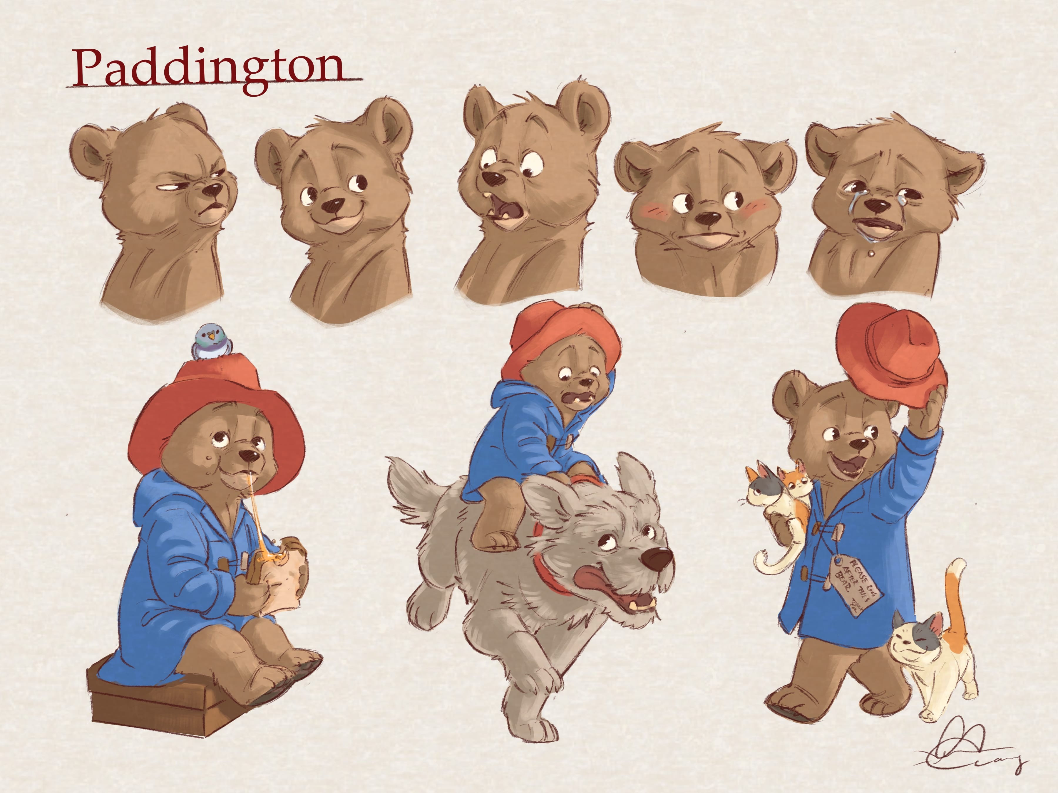 Paddington Sharon Wang イラスト Art Street アートストリート
