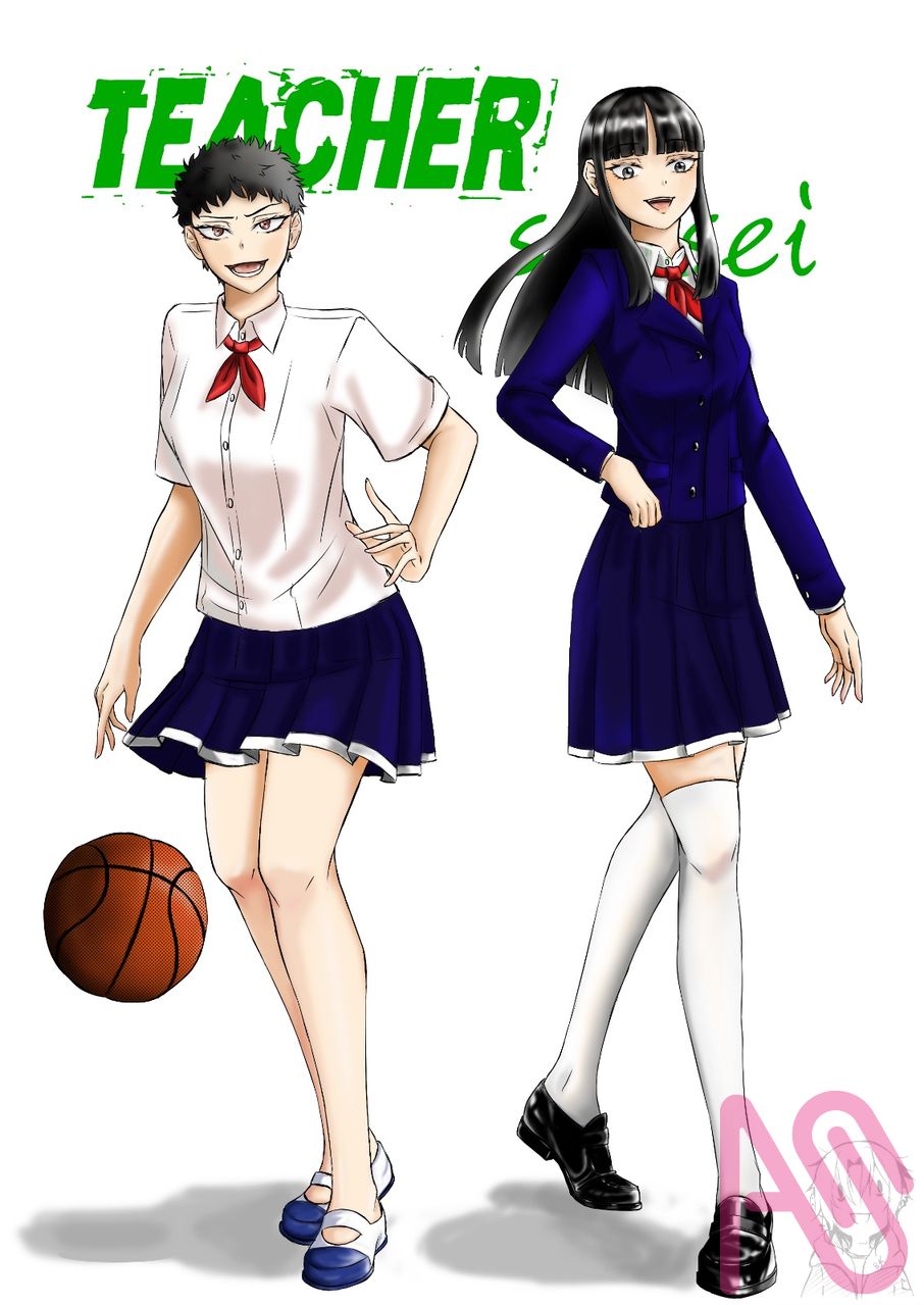 Fanart del manga teacher/sensei del autor fonfonos Illust of Brayanjk