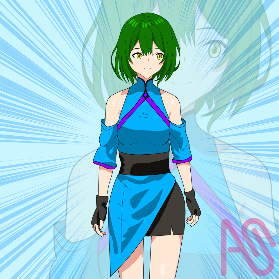 Here's my flashy costume Illust of Honey anime animegirl animestyle costume
