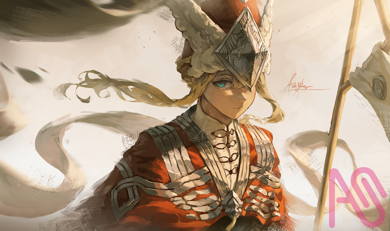 Luluci Illust of Arkilide girl fanart art anime animegirl illustrations animeart animefanart