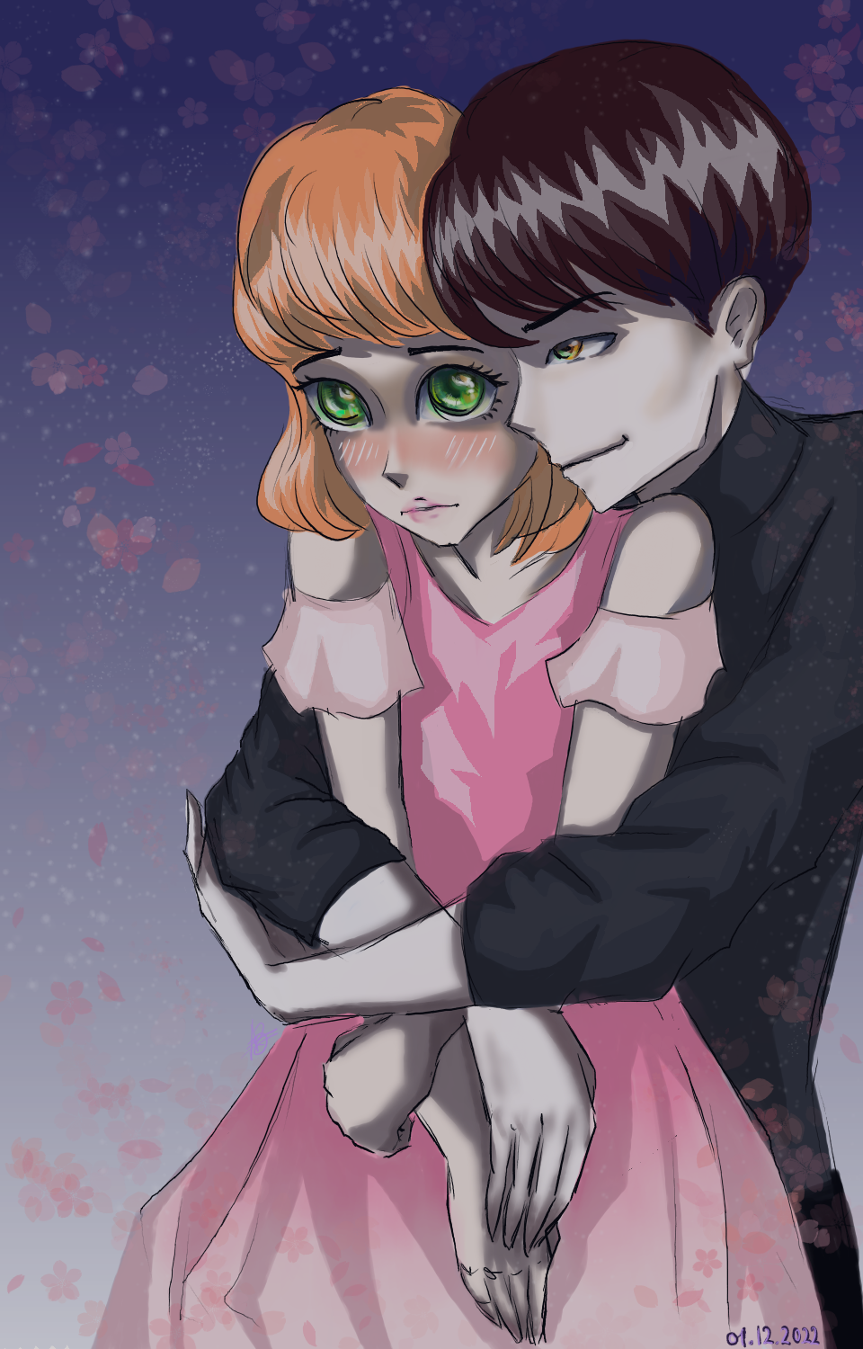 Hugs - Объятия Blueberry - 插图 ART street