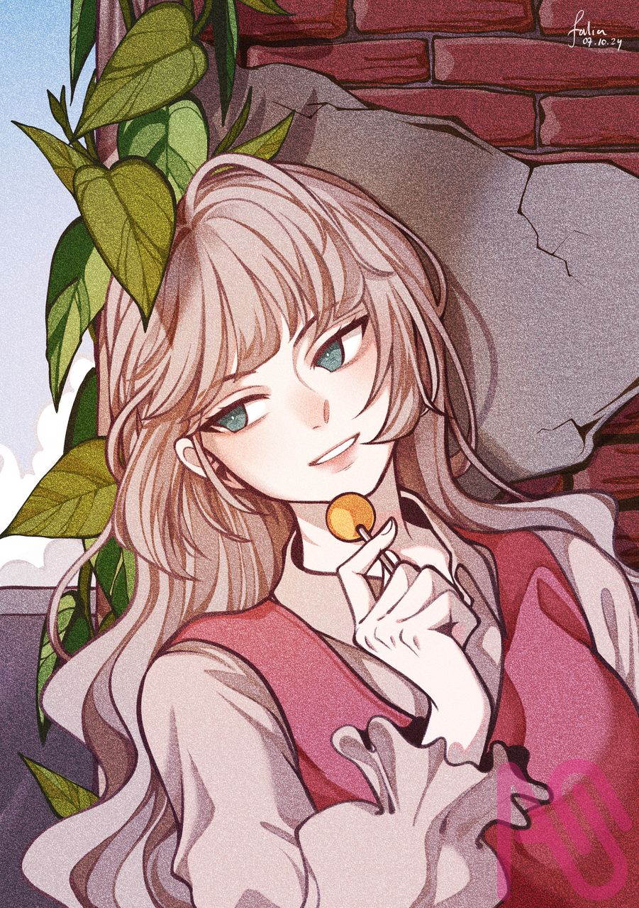 ❤️❤️ Illust of Falia.space anime oc digitaldrawing Medibang