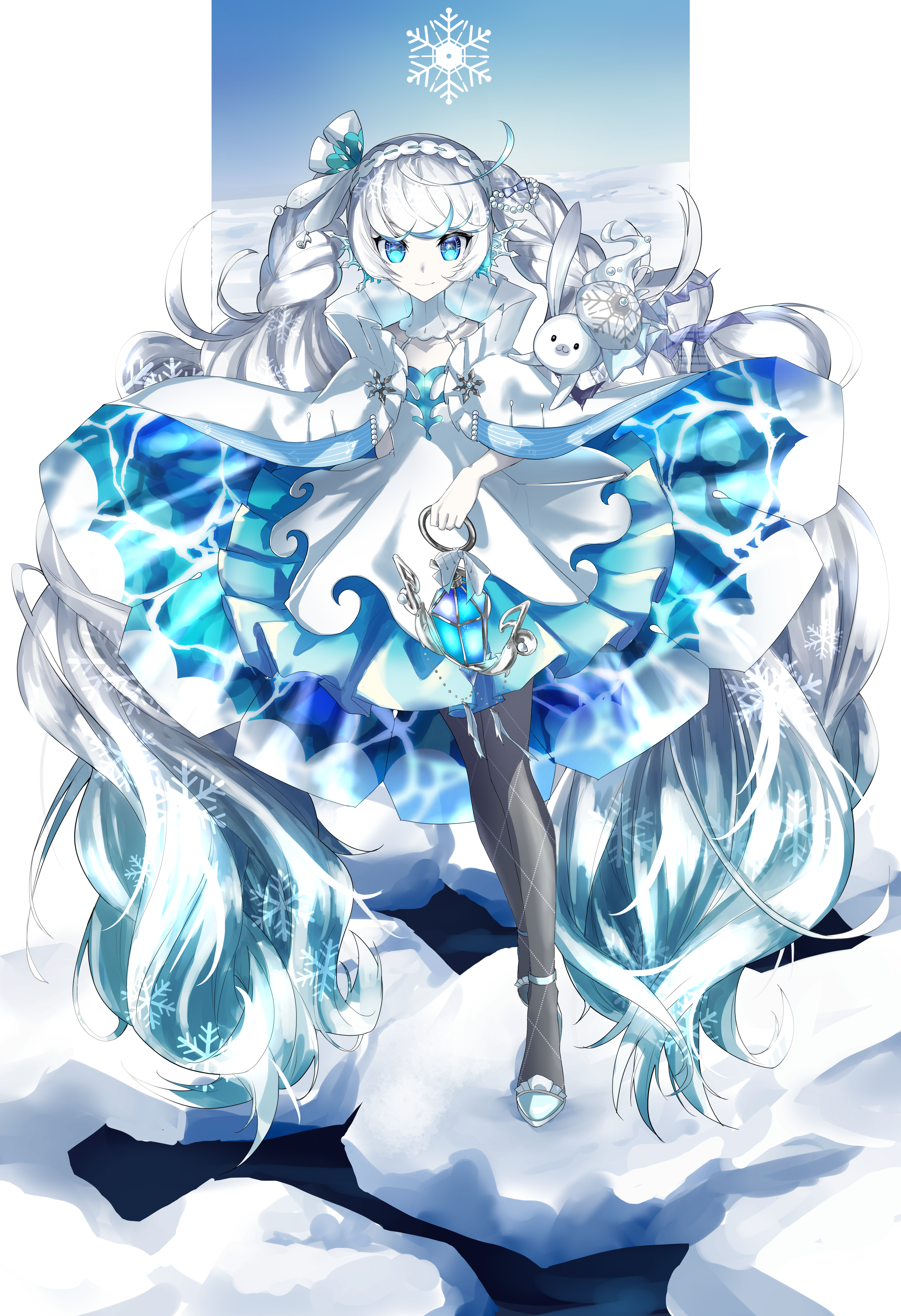 流氷ミク 雪ミク22案白ver フ雪 イラスト Art Street アートストリート