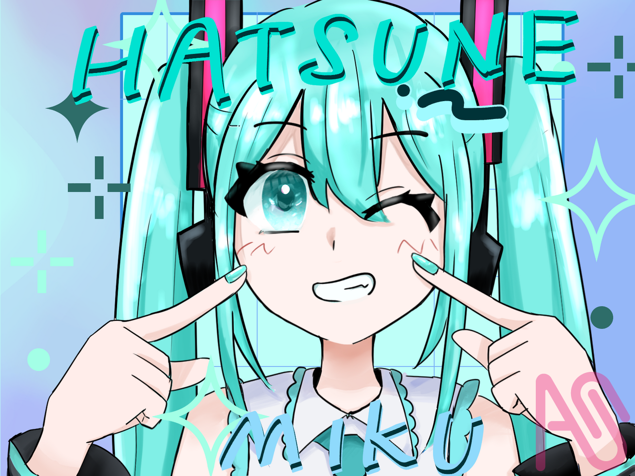 初音ミクリベンジ！！ Illust of 🍫輝餅 ちょこ🎀＠代選~１/３１まで✨ girl fanart hatsunemiku CLIPSTUDIOPAINT VOCALOID リベンジ クリスタ