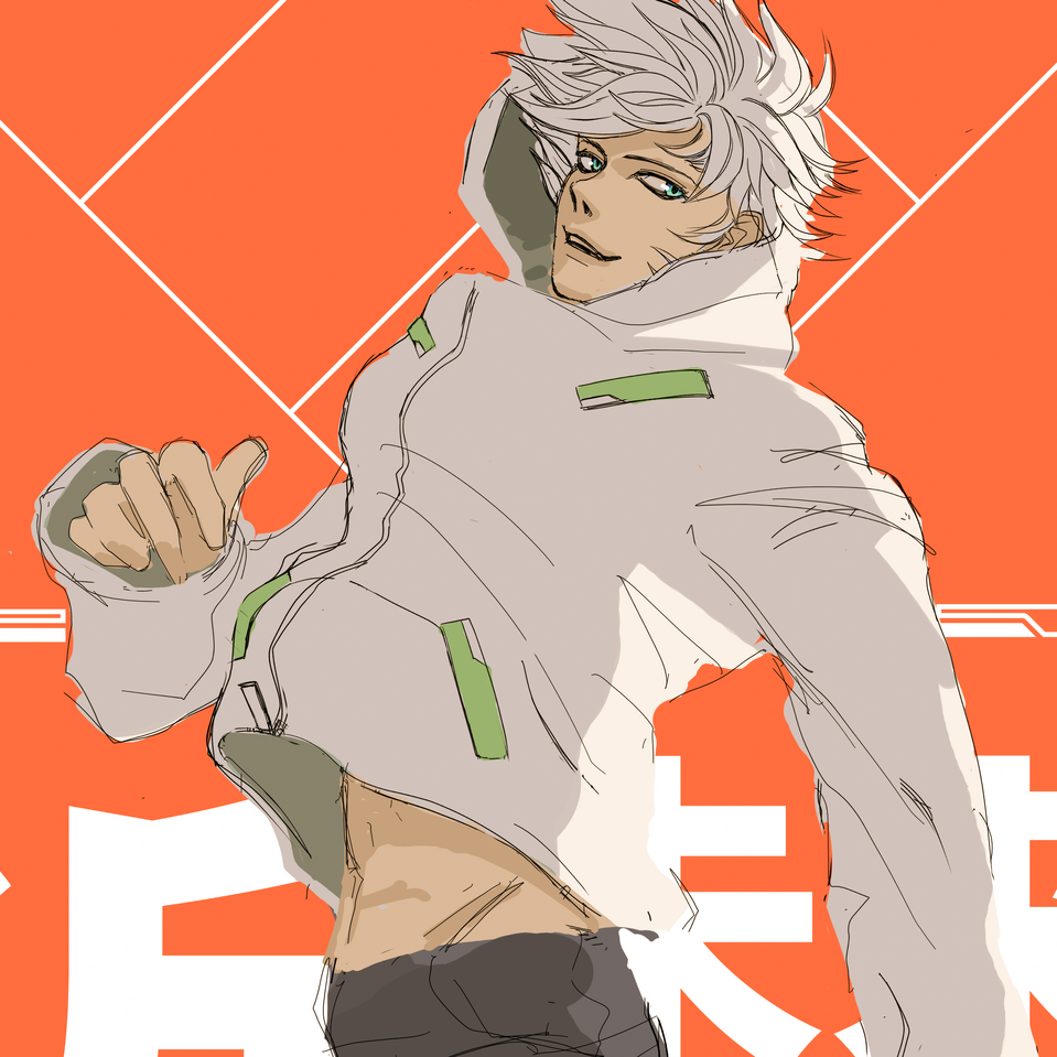 蹴りが来ますよ Illust of てっくの部屋 格闘 illustration original oc ninja design characterdesign Conceptart