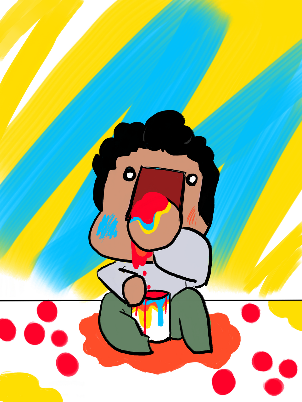 Paint eater Lookout4tk Illustrations ART street