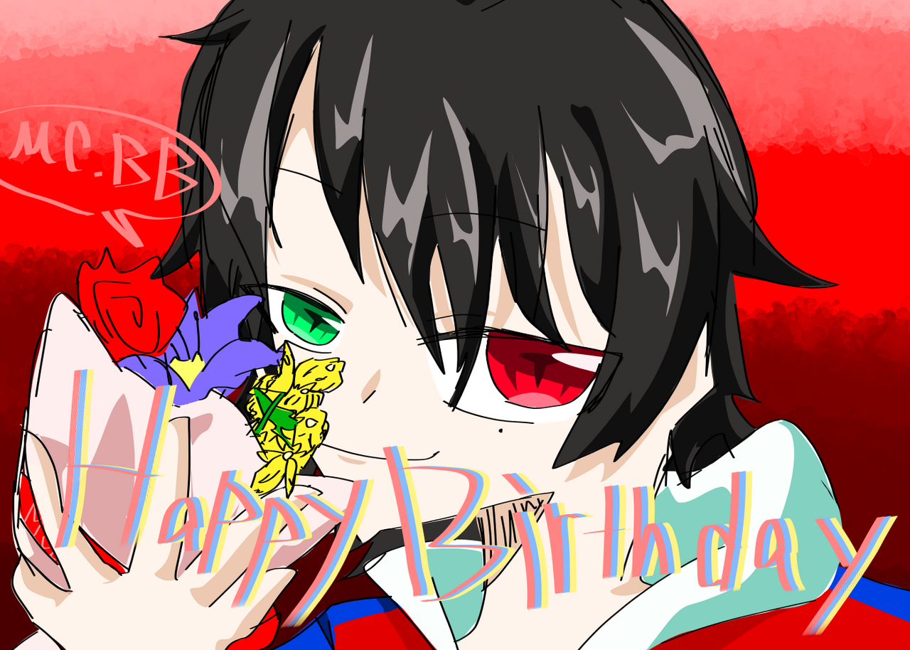 一郎Birthdey  ヨヒメ의 일러스트 medibangpaint 히프노시스마이크 一郎