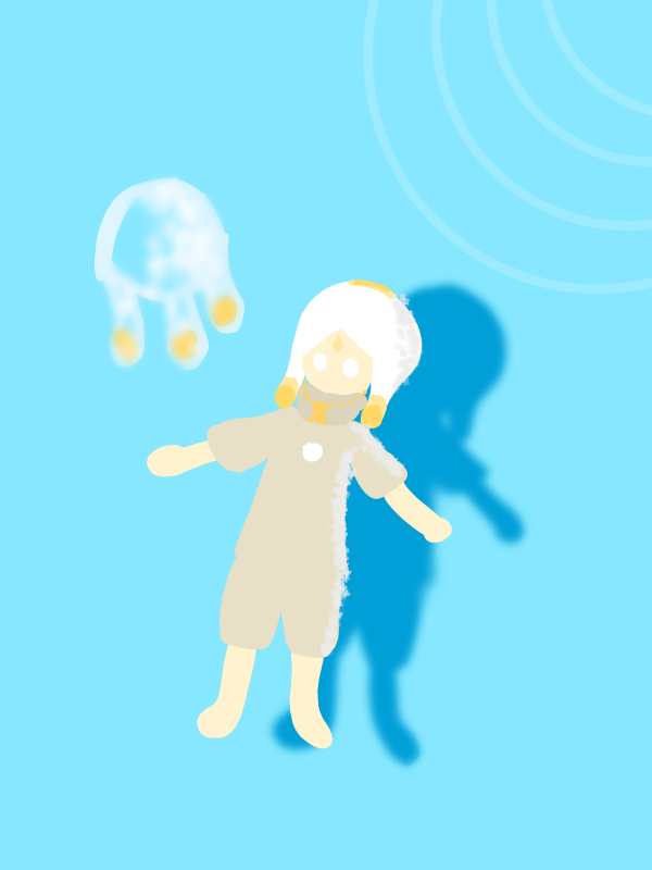 Sky クラゲと水面 Sion Illustrations Art Street