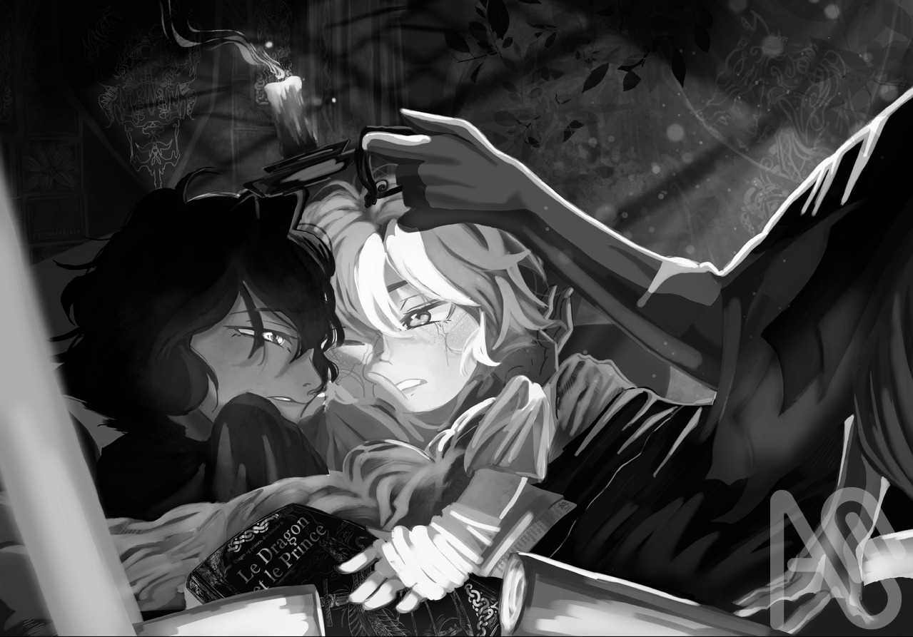 This side of paradise  Illust of Antinousverse_Nocturne-No.20 oc redraw Song