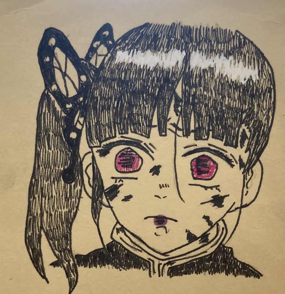 栗花落カナヲ 沖神 Illustrations Art Street