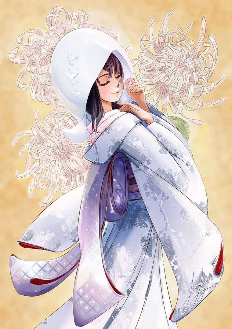 shiromuku Shiromuku JamesLmanga - イラスト ART street (アートストリート)