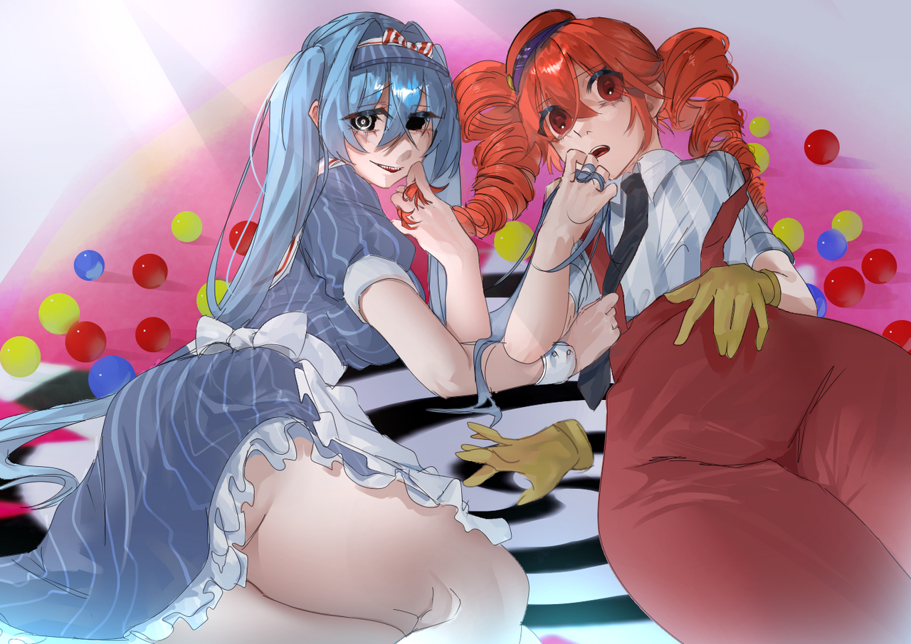 共依存メズマライザー Illust of 子葉 fanart illustration ミク medibangpaint テト メズマライザー