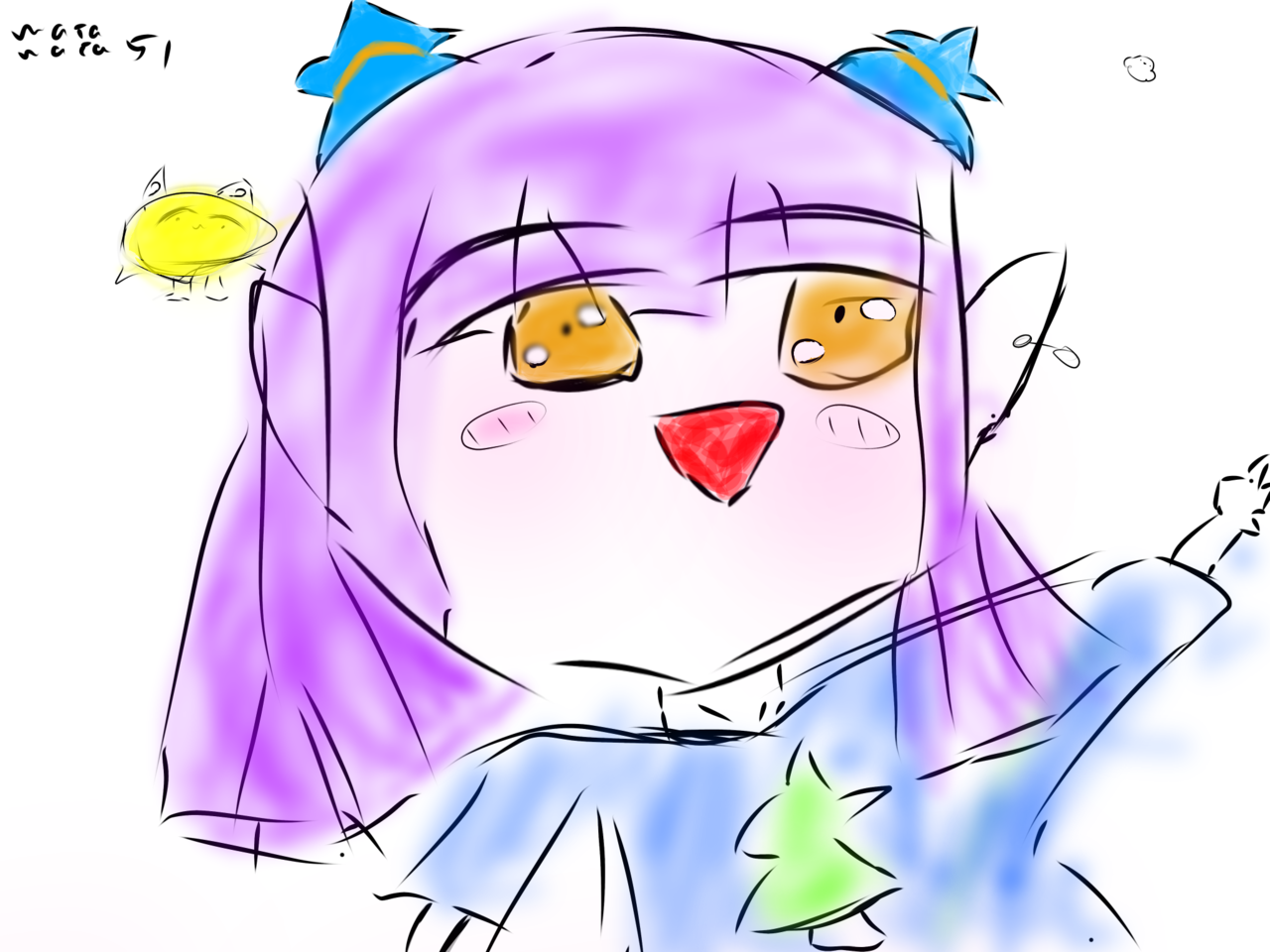 ふわふわした子 ﾜﾀｱﾒ イラスト Art Street アートストリート