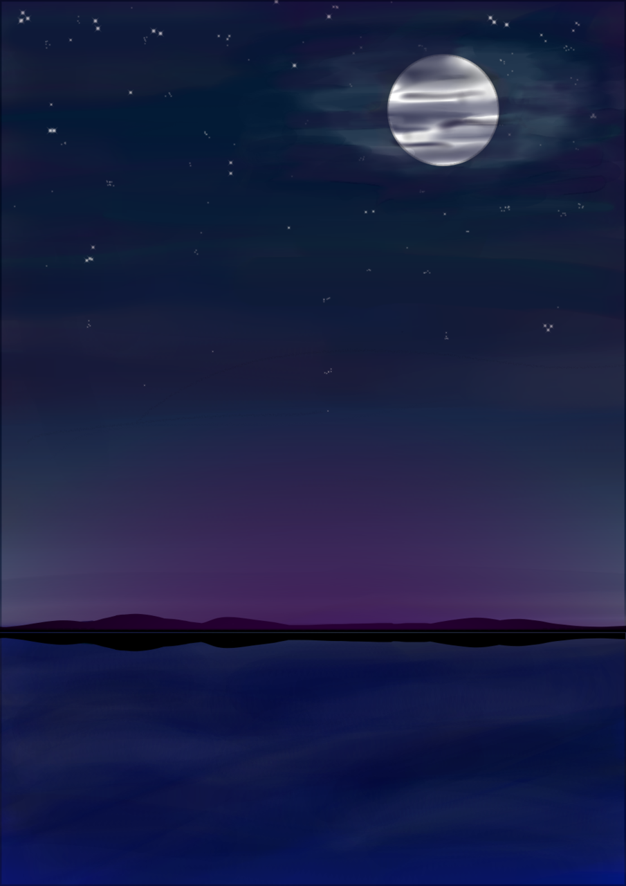 Night In The Sea Nitropunk イラスト Art Street アートストリート