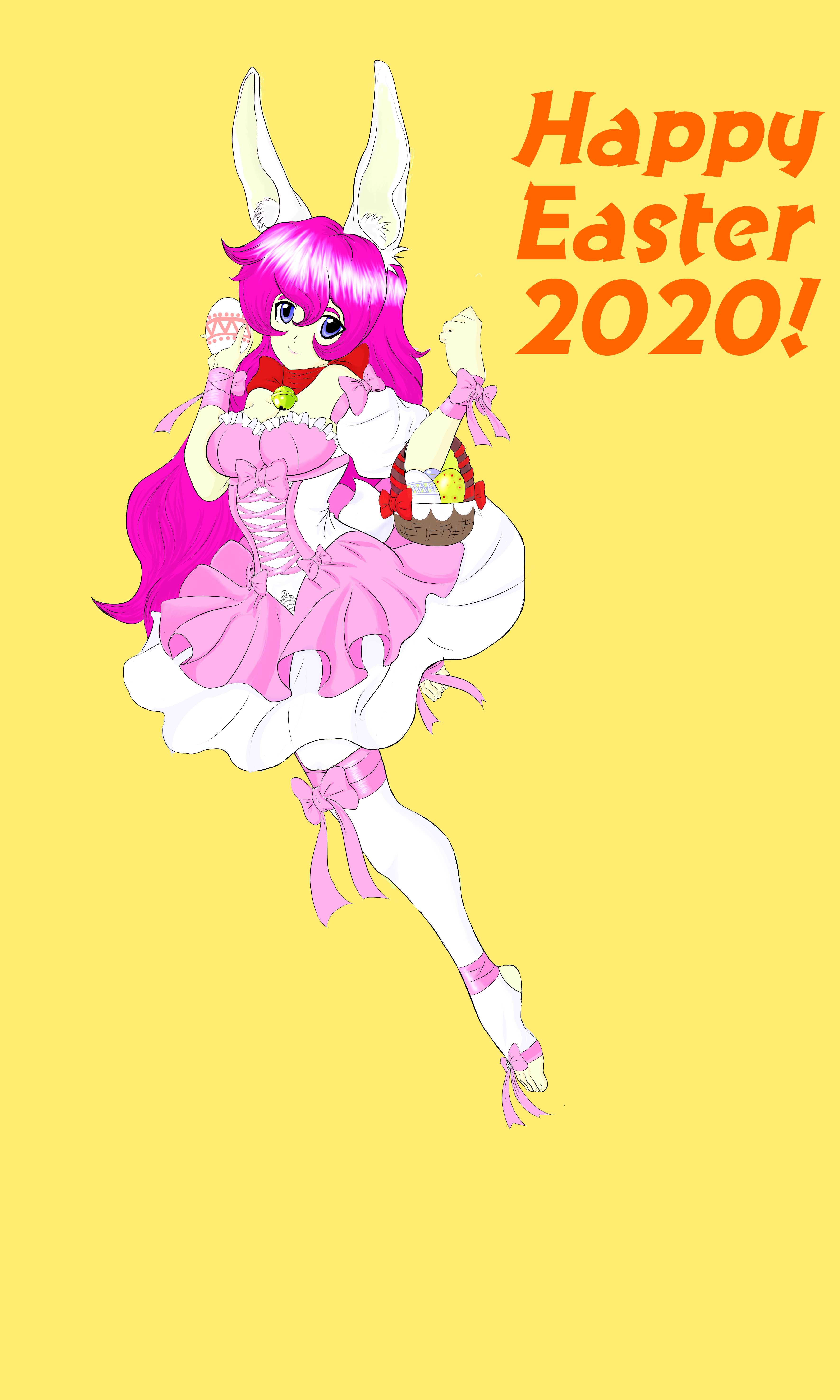 Happy Easter 2020! WhiteFenrrilArtist - 插图 ART street