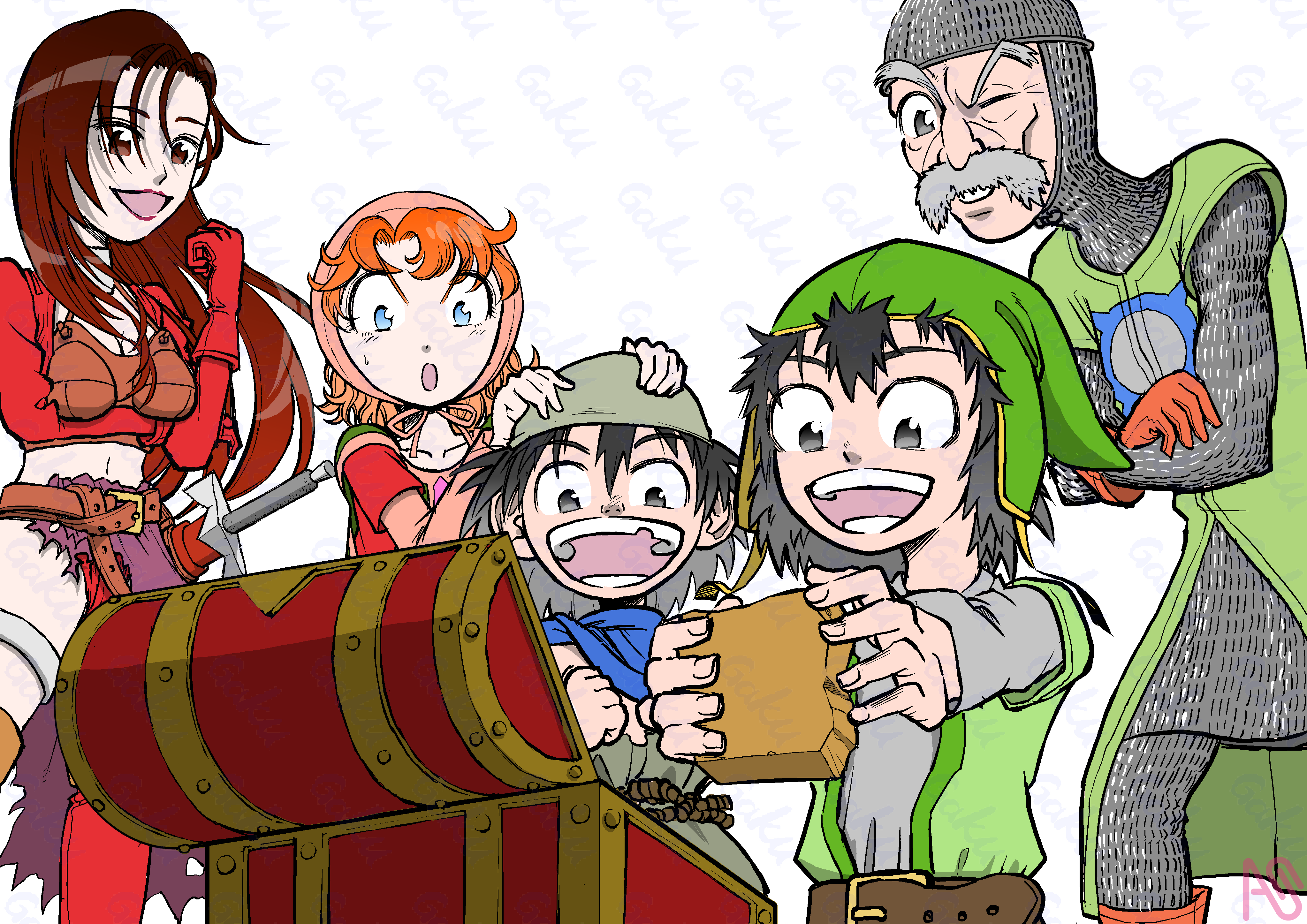 ドラゴンクエストVII エデンの戦士たち Gaku - Illustrations ART street