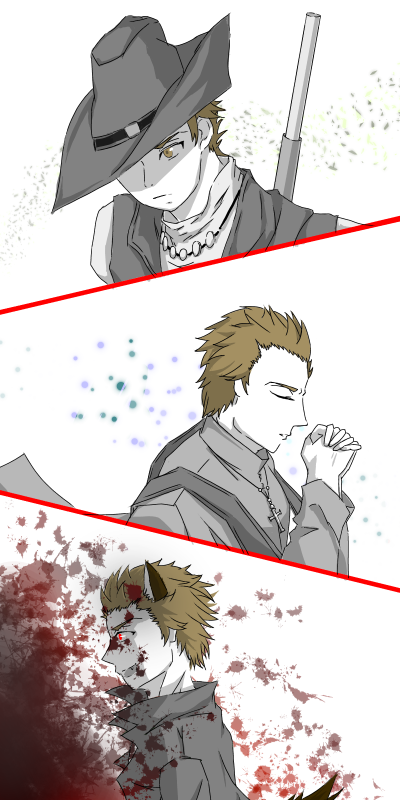 役職マイク 血飛沫注意 いちら イラスト Art Street アートストリート