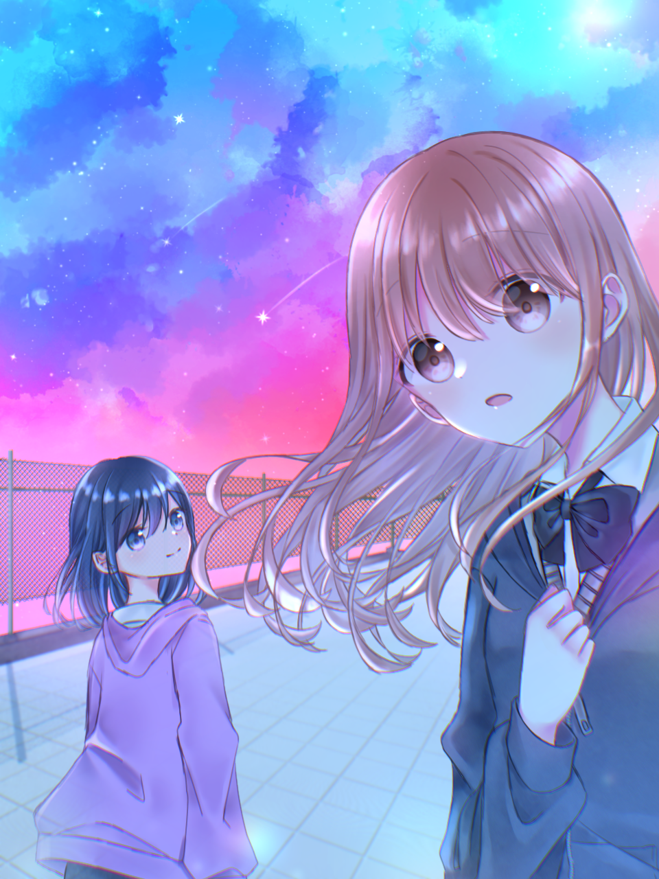 屋上から イチミル イラスト Art Street アートストリート