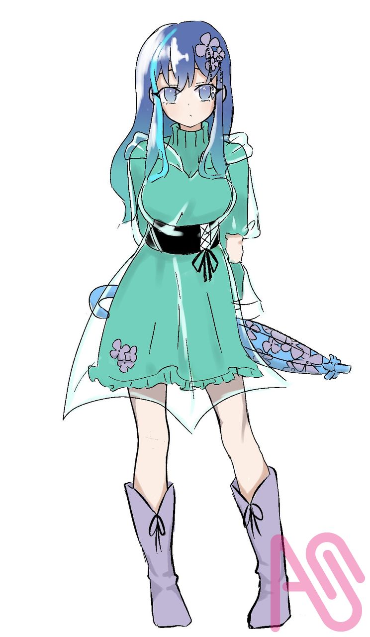 代理作った！ Illust of 翠雨るな girl oc