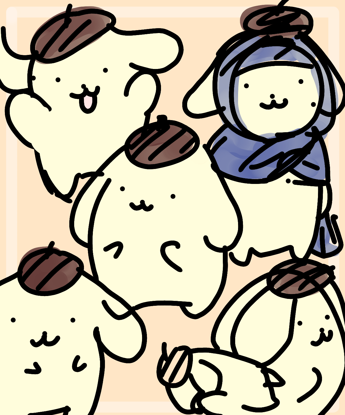 ポムポムプリンが書けねぇ 漓史 イラスト Art Street アートストリート