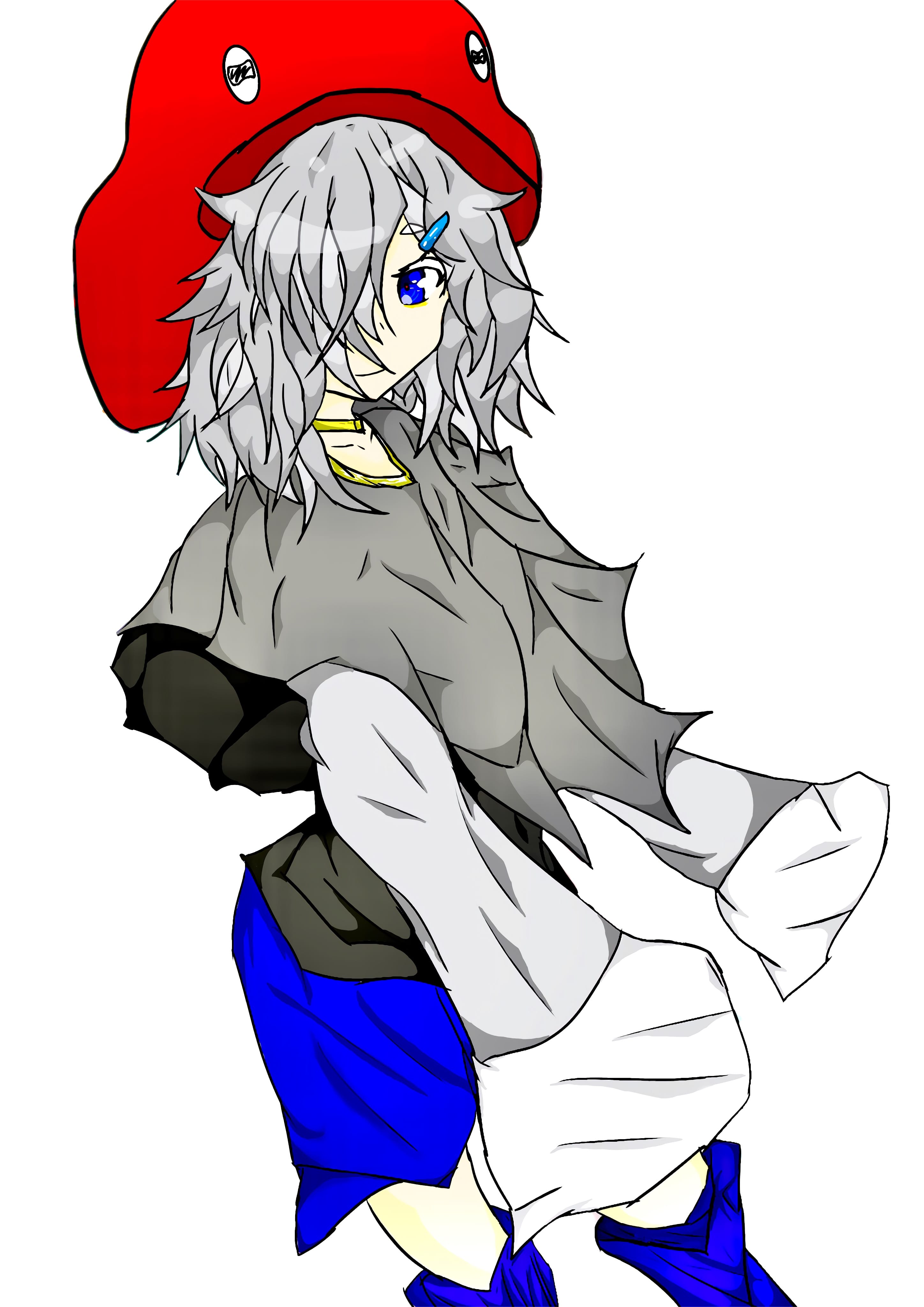 僕が初めて描いたオリキャラです ペンギンのkei イラスト Art Street アートストリート